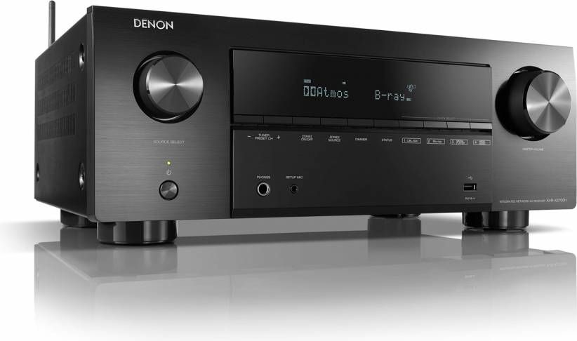 Denon AVR X2700H 7.2 kanaals 8K Surround Receiver Zwart