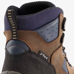 Scapino Mountain Peak leren wandelschoenen donkerbruin