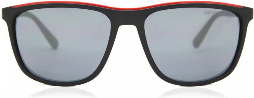 Emporio Armani zonnebril 0EA4109 zwart/rood
