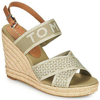 Tommy Hilfiger Sandalen Tommy Webbing High Wedge Sandal