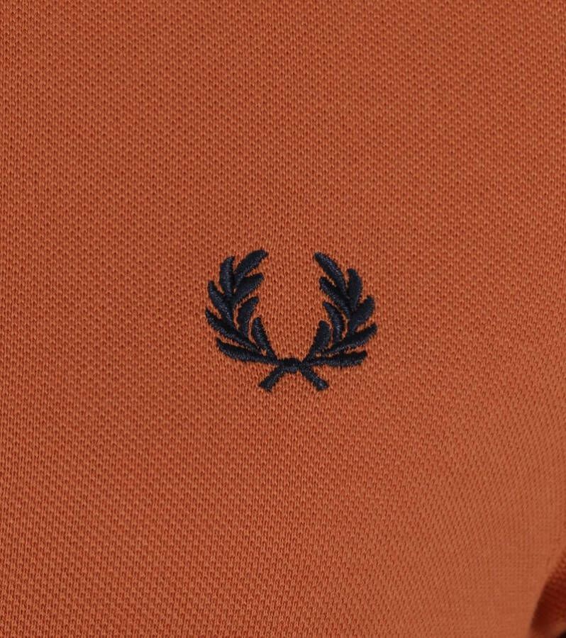 Fred Perry regular fit polo Twin tipped met contrastbies court clay
