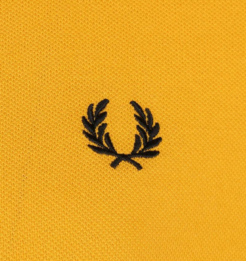 Fred Perry Regular fit polo van piqué, katoen met getipte boorden
