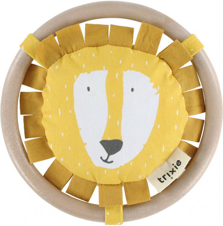 Trixie Rammelaar Mr. Lion Junior 13 Cm Katoen/corduroy Geel