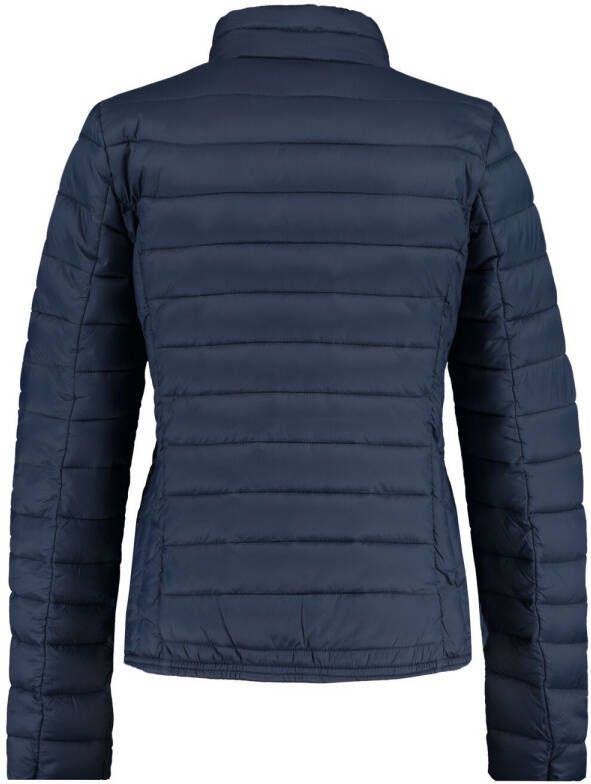 America Today Dames Gewatteerde Tussenjas Van Gerecycled Polyester Blauw