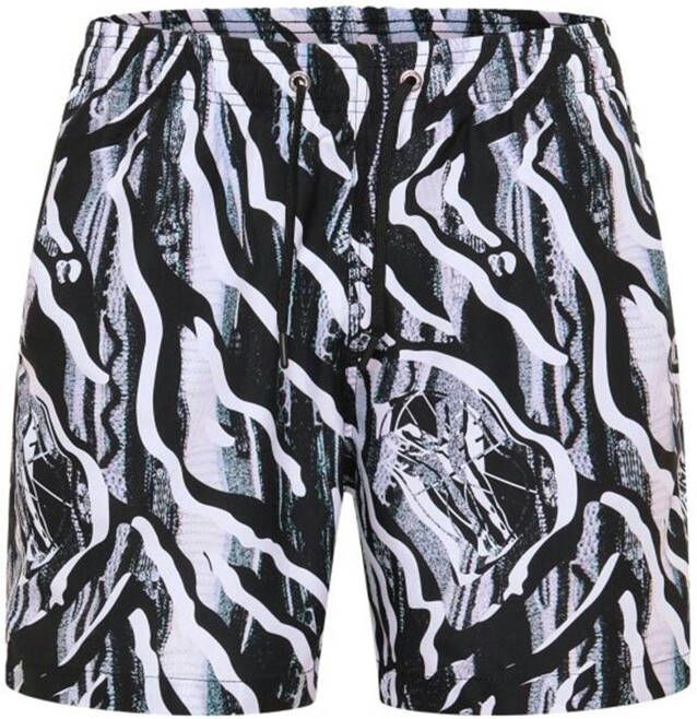 carlo colucci zwembroek C3343 , Zwart, Heren