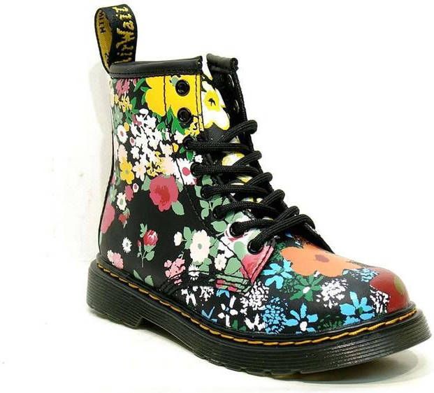 Dr Martens Dr. Martens 1460 J leren veterboots met all over bloemenprint multi