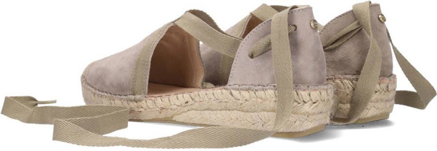 Fred de la Bretoniere Romi espadrille van suè, de