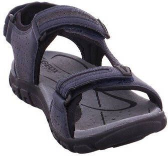 Geox Sandalen UOMO SANDAL STRADA met drie klittenbandsluitingen