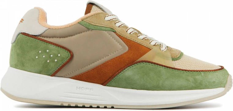 HOFF Bronx suède sneakers groen/multi