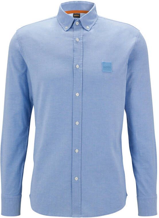 Hugo Boss men casual(orange)casual hemd lange mouw mabsoot 2 10239180 01 50467324/460