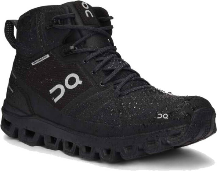 ON Running Cloudrock Waterproof Wandelschoenen Dames Zwart