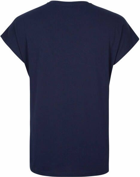 O'Neill T shirt met logo en borduursels donkerblauw