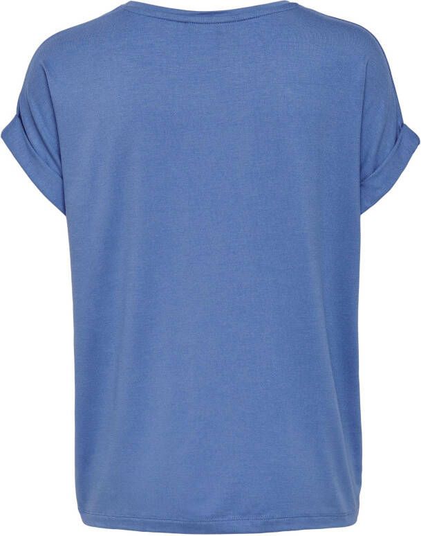 Only T shirt ONLMOSTER met omslag aan de mouwen