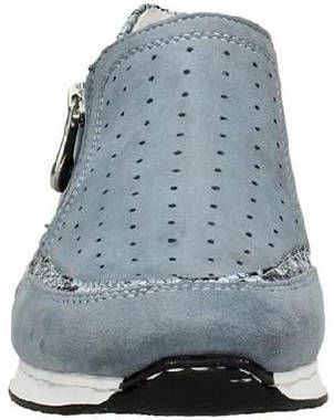 Rieker 56075 10 Instaper Blue , Blauw, Dames
