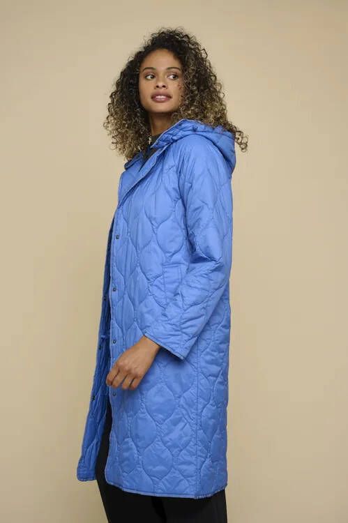 Rino&Pelle Trenchcoats & Mantels Blauw Dames