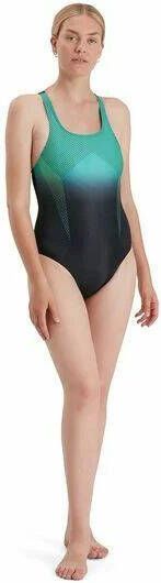 Speedo Endurance+ sportbadpak Medalist zwart/turwuoise