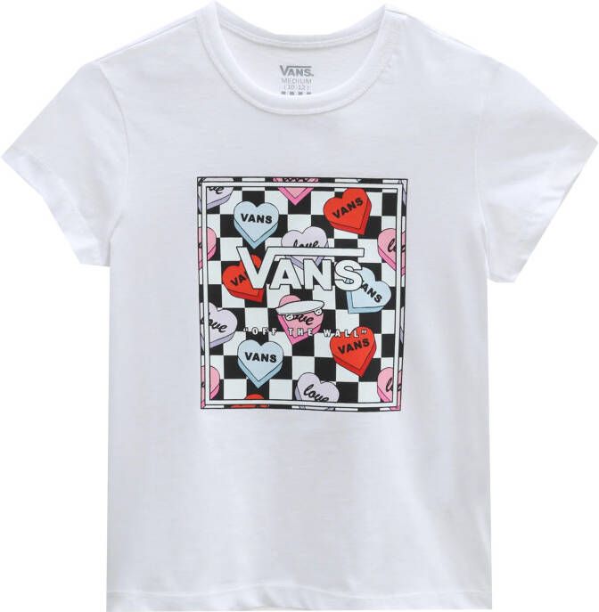 Vans T shirt kid box candy hearts vn0a5lefwht