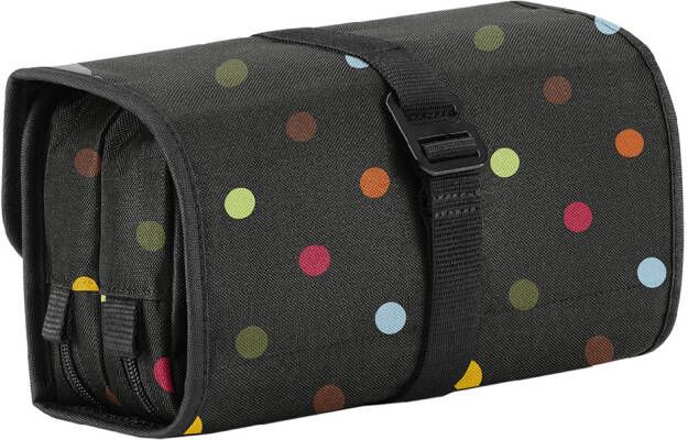 Reisenthel Dots Wrap make up tas met stippendessin en spiegel