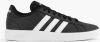 Adidas grand court base 2.0 sneakers zwart/wit heren online kopen