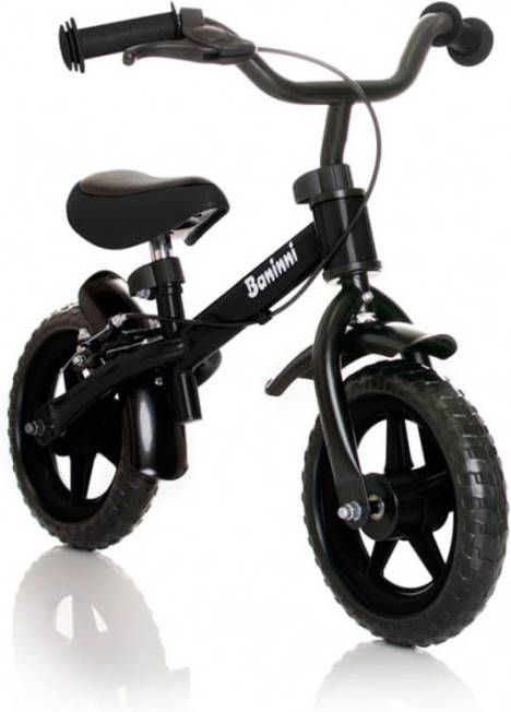 Baninni Loopfiets Wheely zwart BNFK012 BK