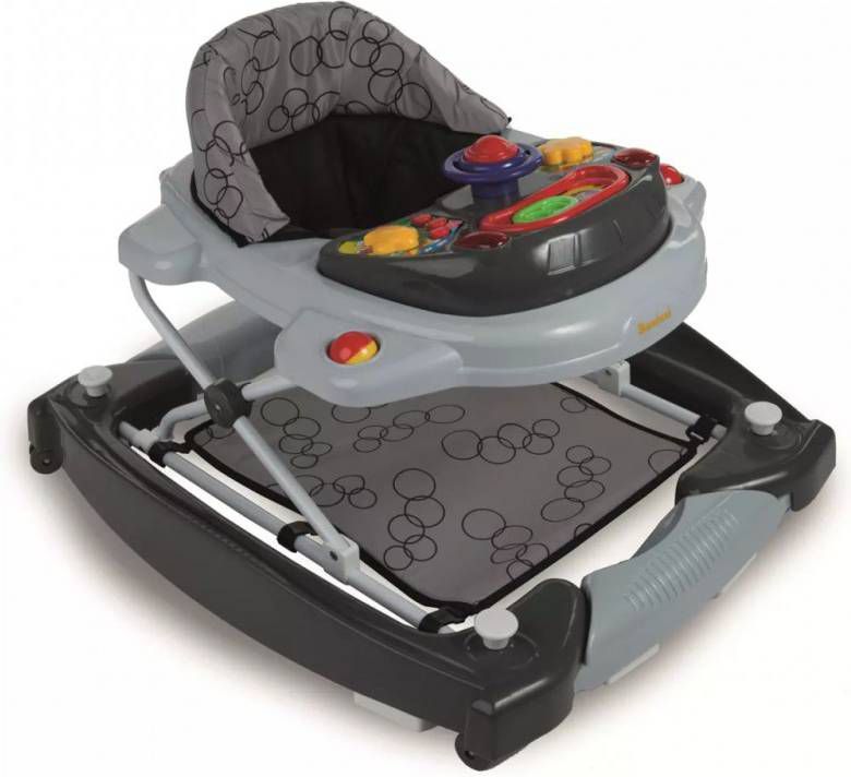 Baninni Loopstoel 2 in 1 Classic grijs BNBW002 GY