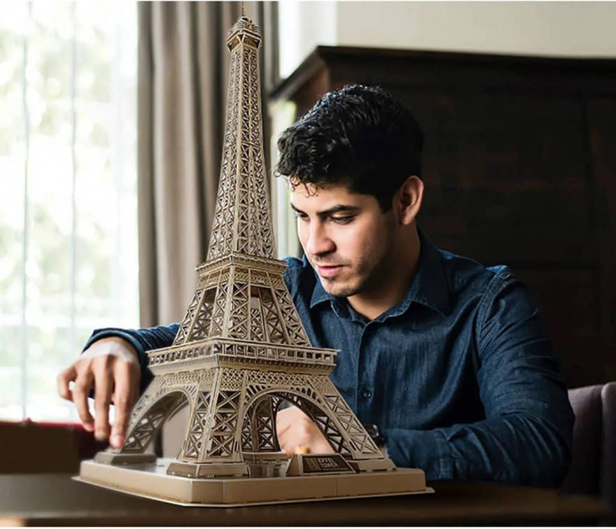 Cubic Fun 3D puzzel Eiffel Tower 84 stukjes