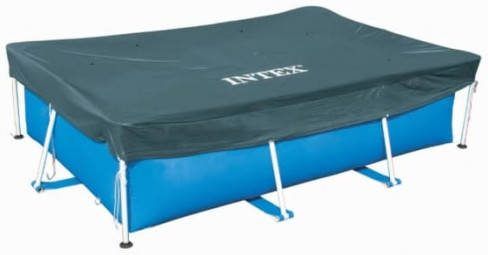 Intex Zwembad afdekzeil BxL 220x450 cm, voor rechthoekige zwembaden