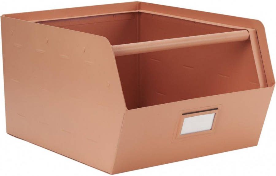 KidsDepot Opbergbox Original metaal roze