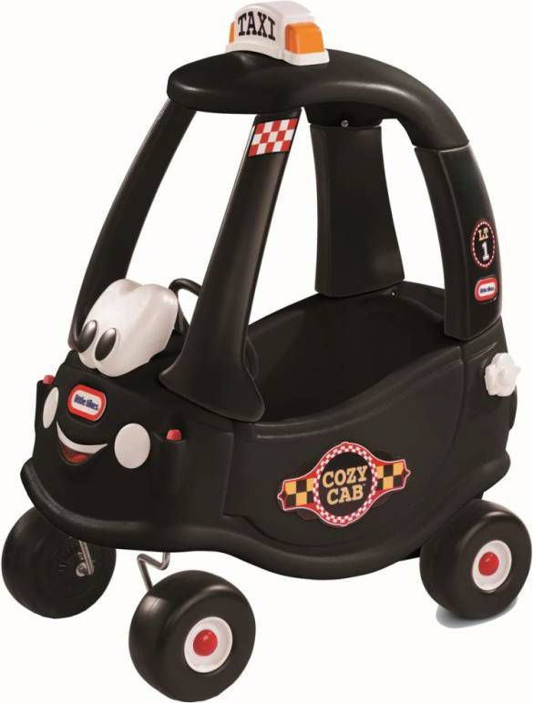 Little Tikes Cozy Coupe Taxi Loopauto Zwart