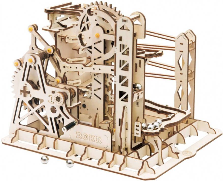 Robotime Marble Explorer Knikkerbaan Houten Modelbouw