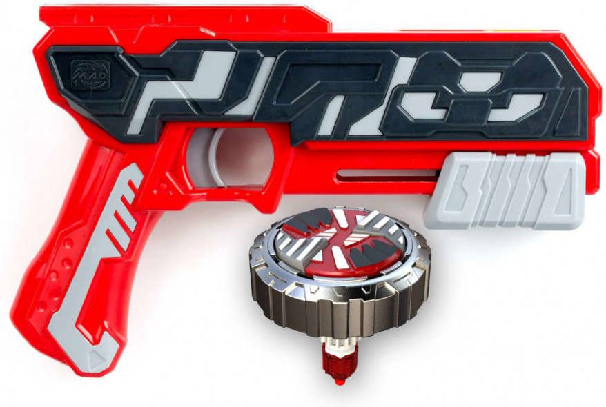 Silverlit Tollenschieter Spinner Blaster Junior Rood 2 delig