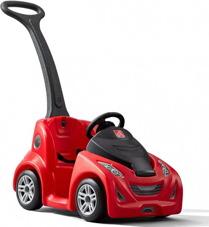 Step2 Push Around Buggy Gt Loopwagen In Rood Duwauto/Loopauto Met Duwstang