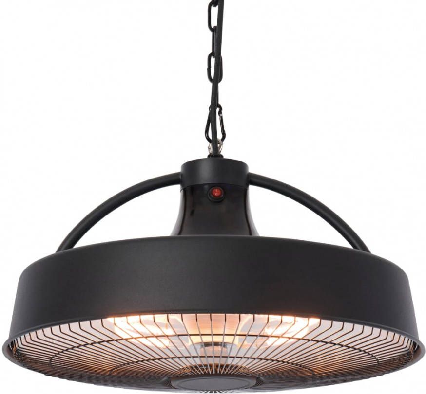 Sunred Hangende terrasverwarmer Retro 2100 W halogeen zwart RSH17