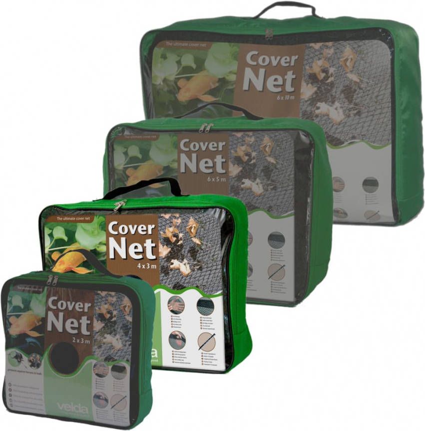 Velda 4 x 3 Meter extra sterk Velda Afdeknet vijvernet