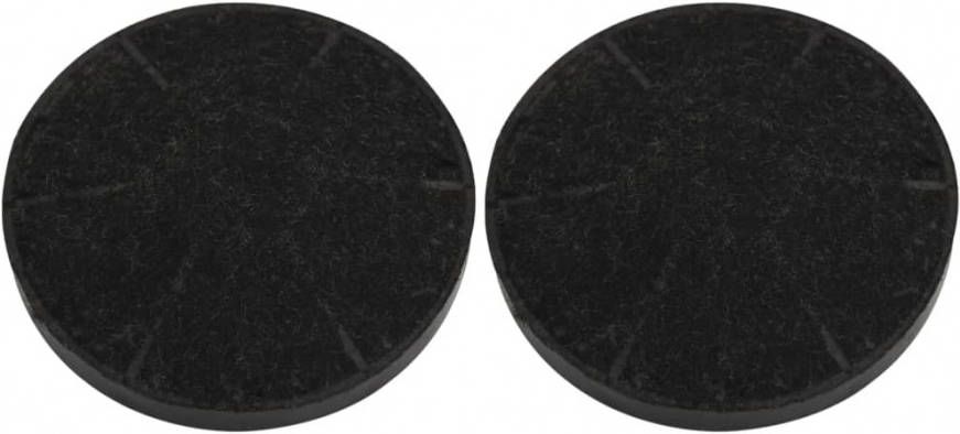 VIDAXL Koolstoffilters voor afzuigkap 2 st 105x21 mm