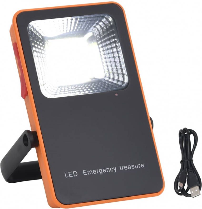 VIDAXL Spotlight LED ABS 10 W koudwit