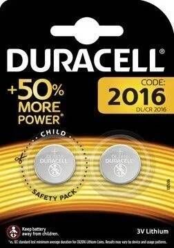 Duracell Cr2016 Professional Electronics 3v 90mah Lithium Knoopcel