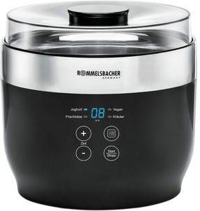 Yoghurt en kwarkmaker, 7 delig, Rommelsbacher JG80 Jona