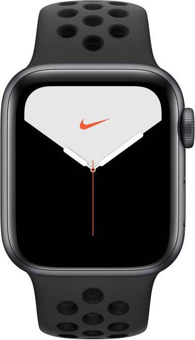 APPLE Watch Series 5 Nike+ 40mm spacegrijs aluminium / zwarte sportband