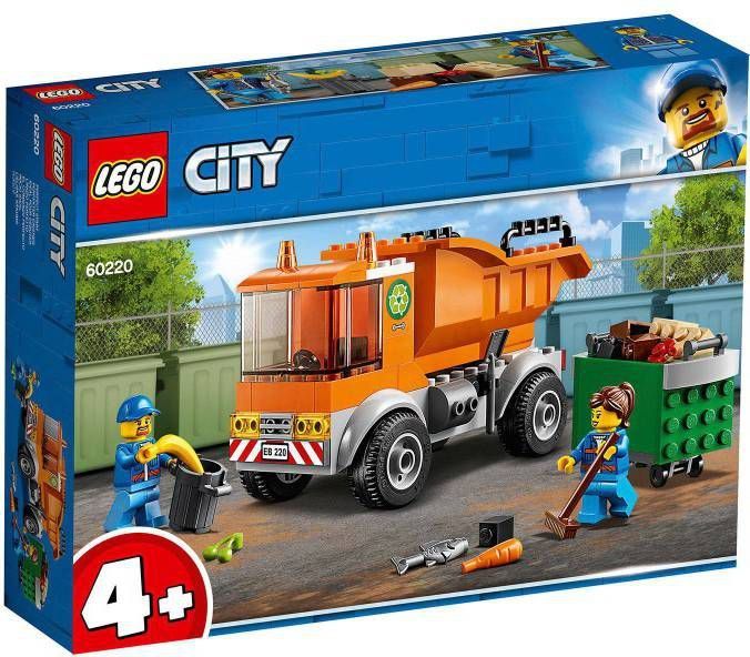 Lego 4+ Stad Grote voertuigen vuilniswagen speelgoed(60220 )