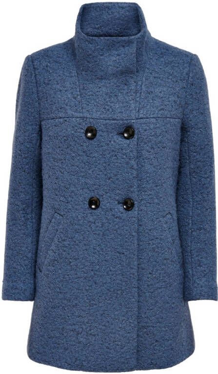 ONLY coat ONLNEWSOPHIA blauw