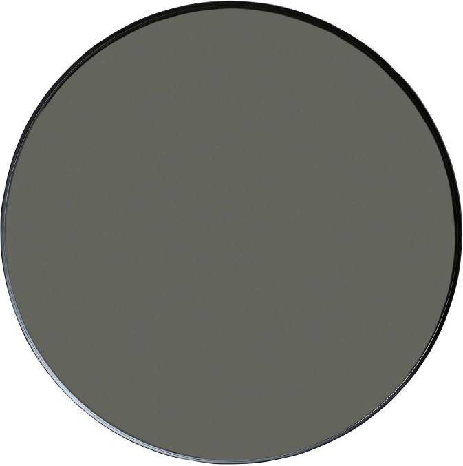 WOOOD Spiegel 'Doutzen' 115 x 115cm, kleur Zwart