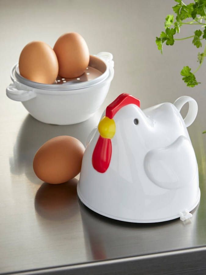 KLiNGEL Magnetroneierkoker Poule Wit