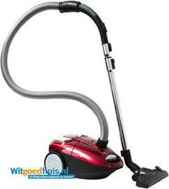 Inventum ST154RZA Stofzuiger Met Zak 1,5 Liter Rood