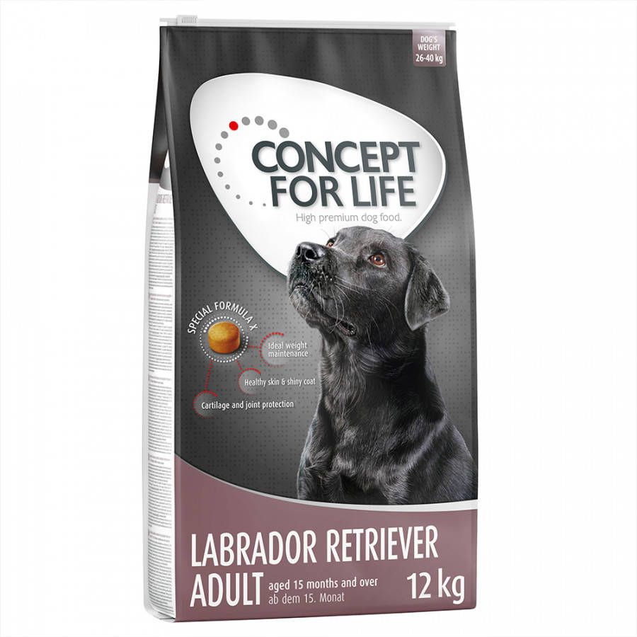 Concept for Life Dubbelpak 2 x Grootverpakking Hondenvoer Labrador Retriever(2 x 12 kg )
