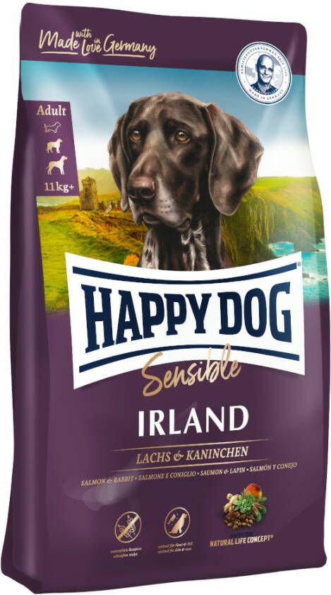 Happy Dog Supreme Sensible Ierland Zalm & Konijn 4 kg